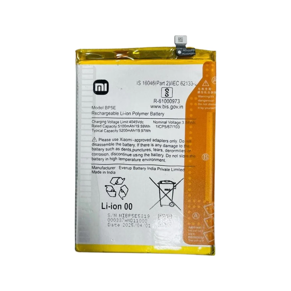 Xiaomi Redmi A5 4G – BP5E Battery 5100mAh Original (Service Pack)