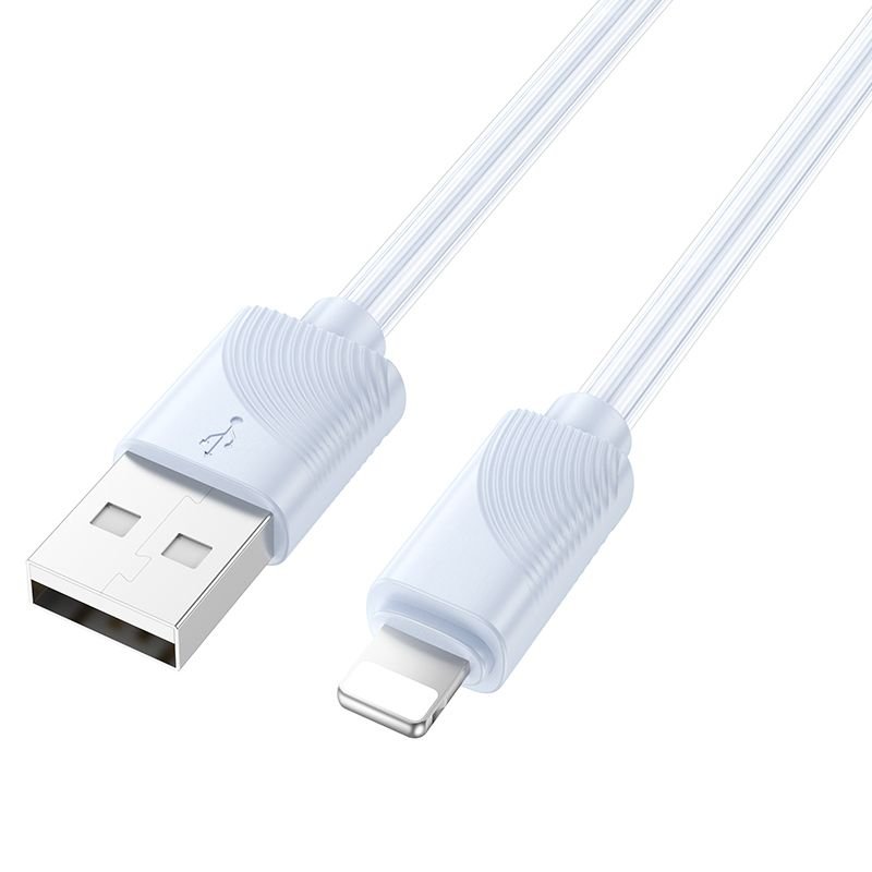 Καλώδιο USB A σε Lightning Hoco 2,4A 1m X114 μπλε