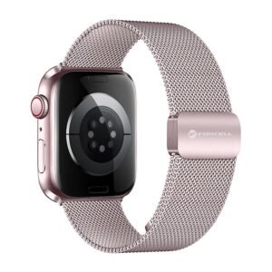 Forcell Strap to Apple Watch F-Design FA14 magnetic steel 42 / 44 / 45 / 49 mm pink
