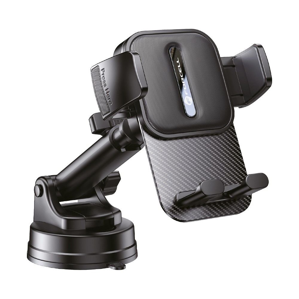 Forcell Car phone holder F-Grip Guardian windshield /dashboard black