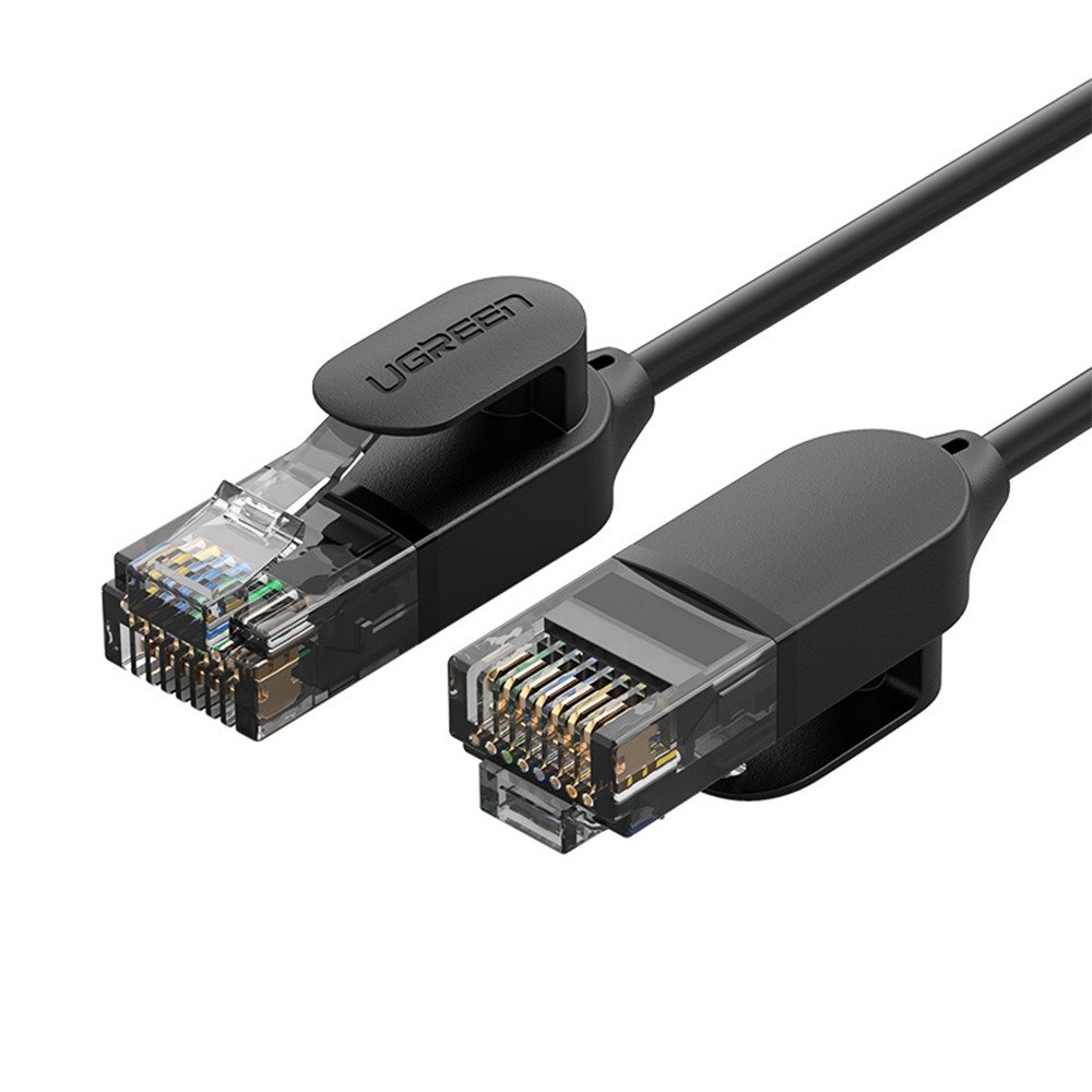 UGREEN LAN cable Cat6A UTP, Pure Copper 5m black - NW122 / 70654