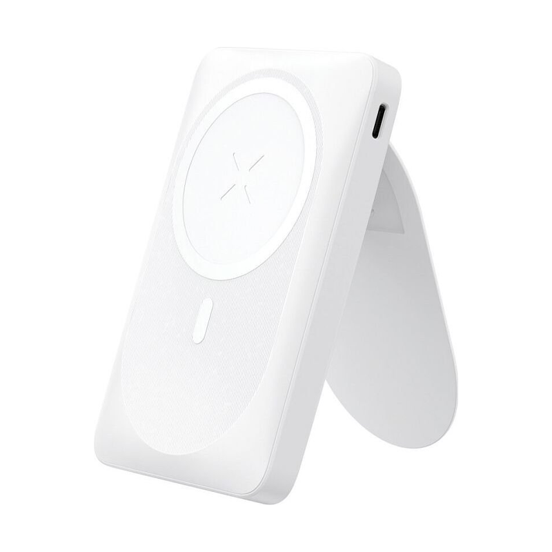 Powerbank Forcell MagStand F10K2 10000mAh με MagSafe, QC3.0 & PD 20W Λευκό