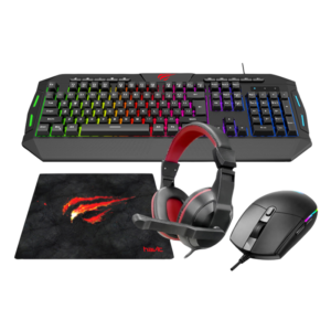Gaming Πακέτο 4 σε 1 – Havit KB501CM